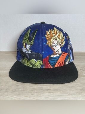 Dragon Ball Z Snapback Cap Hat DBZ Toei Animation Saiyan Goku One Size